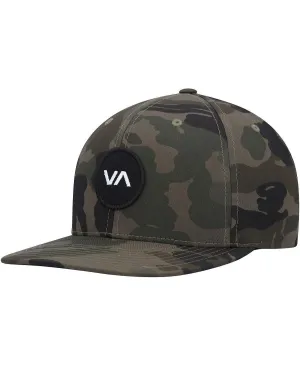 Men's Snapback Cap with Camouflage Patch VA RVCA