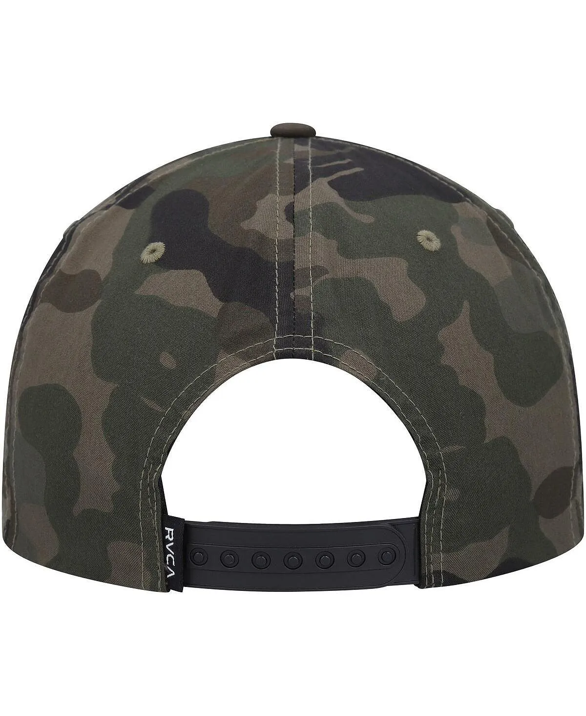 Men's Snapback Cap with Camouflage Patch VA RVCA