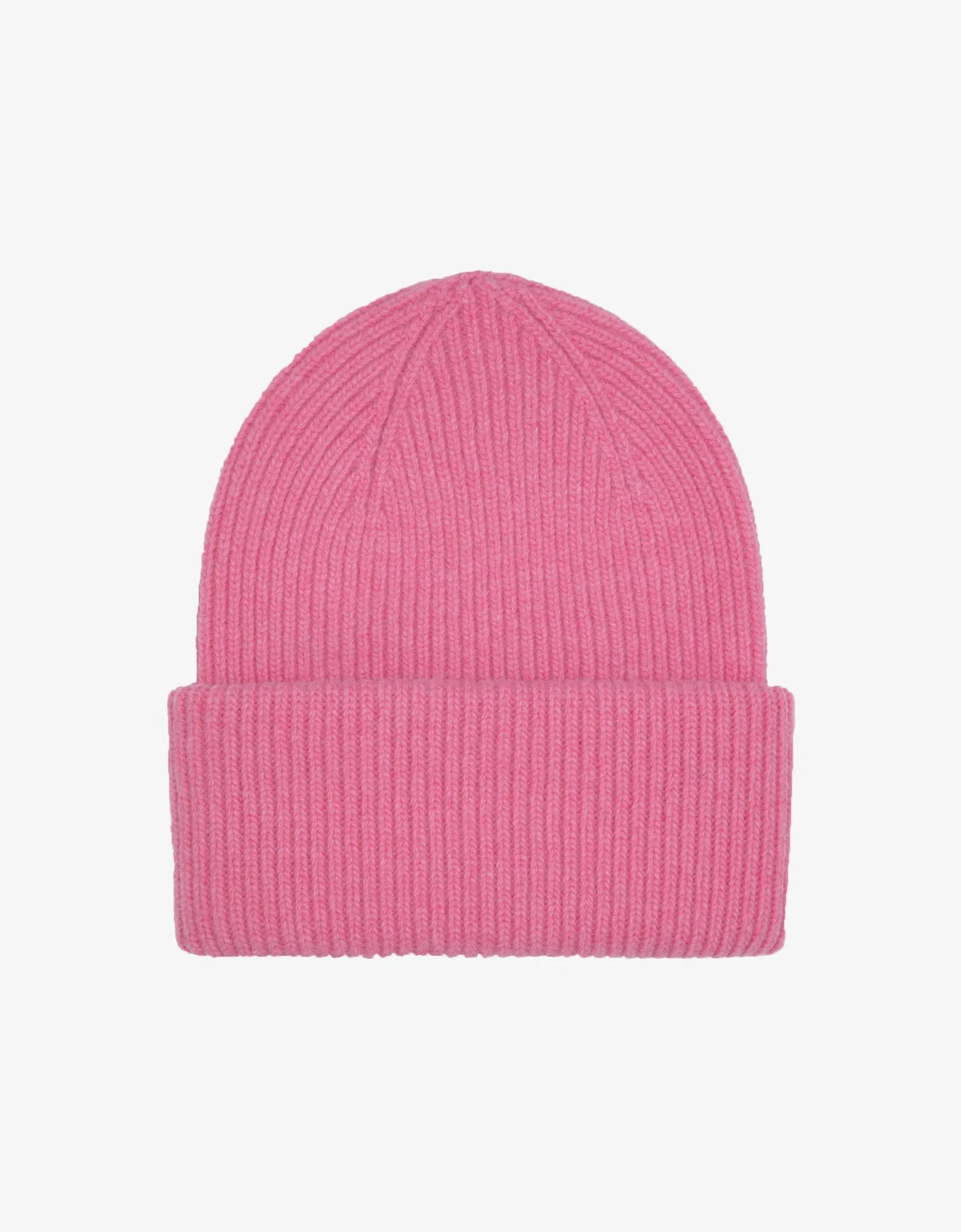 Merino Wool Hat - Bubblegum Pink
