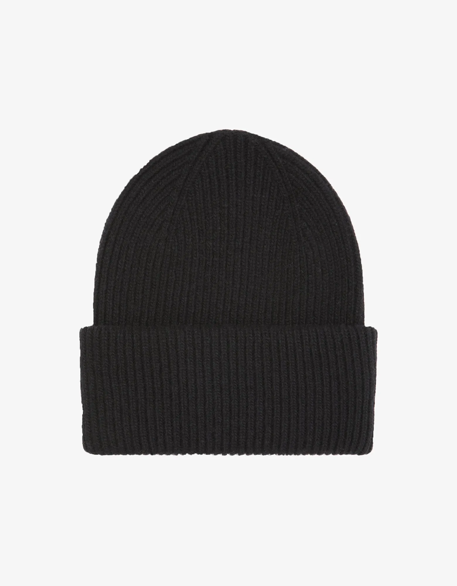 Merino Wool Hat - Deep Black