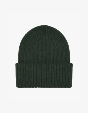 Merino Wool Hat - Hunter Green