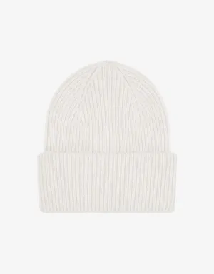 Merino Wool Hat - Optical White