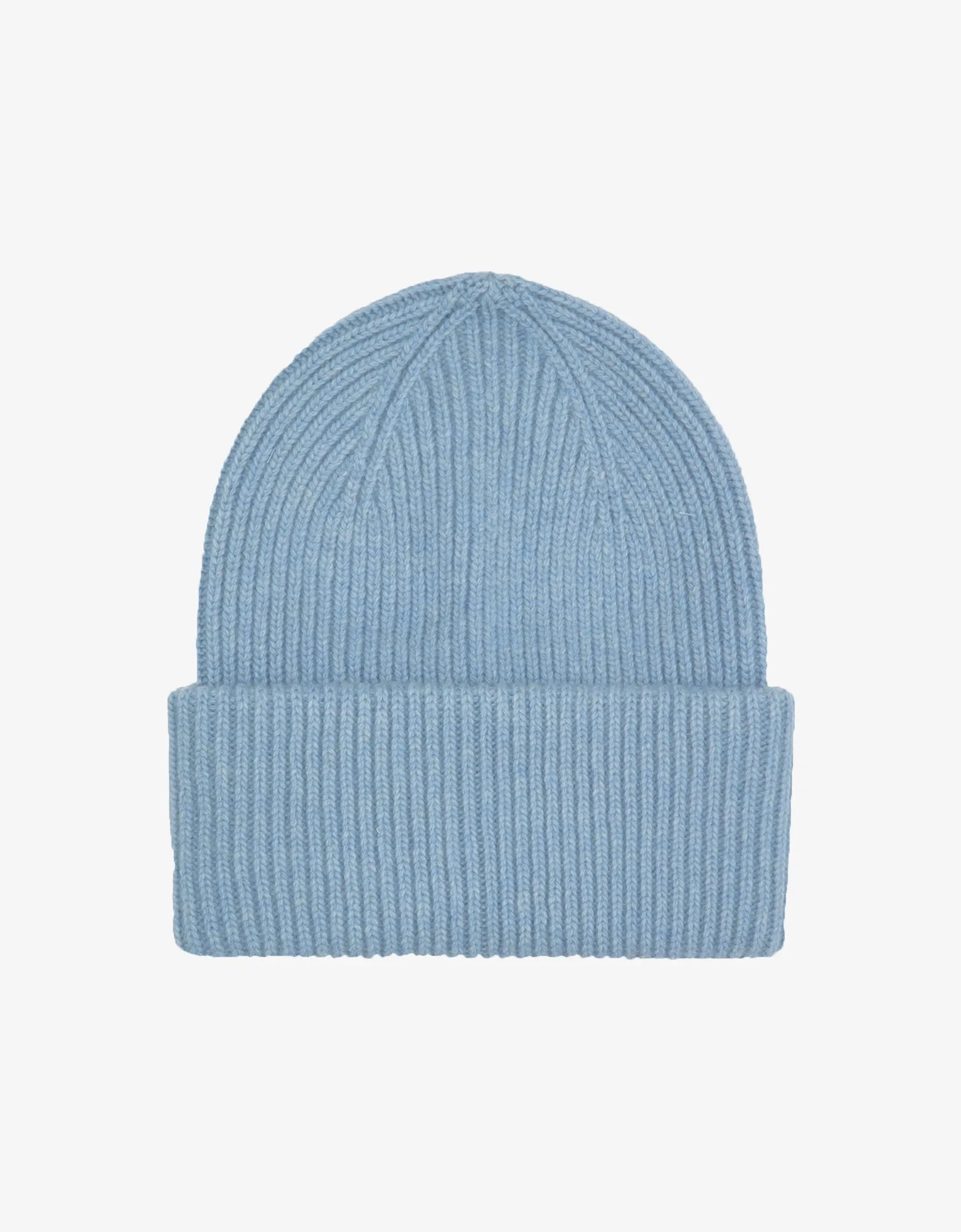 Merino Wool Hat - Stone Blue