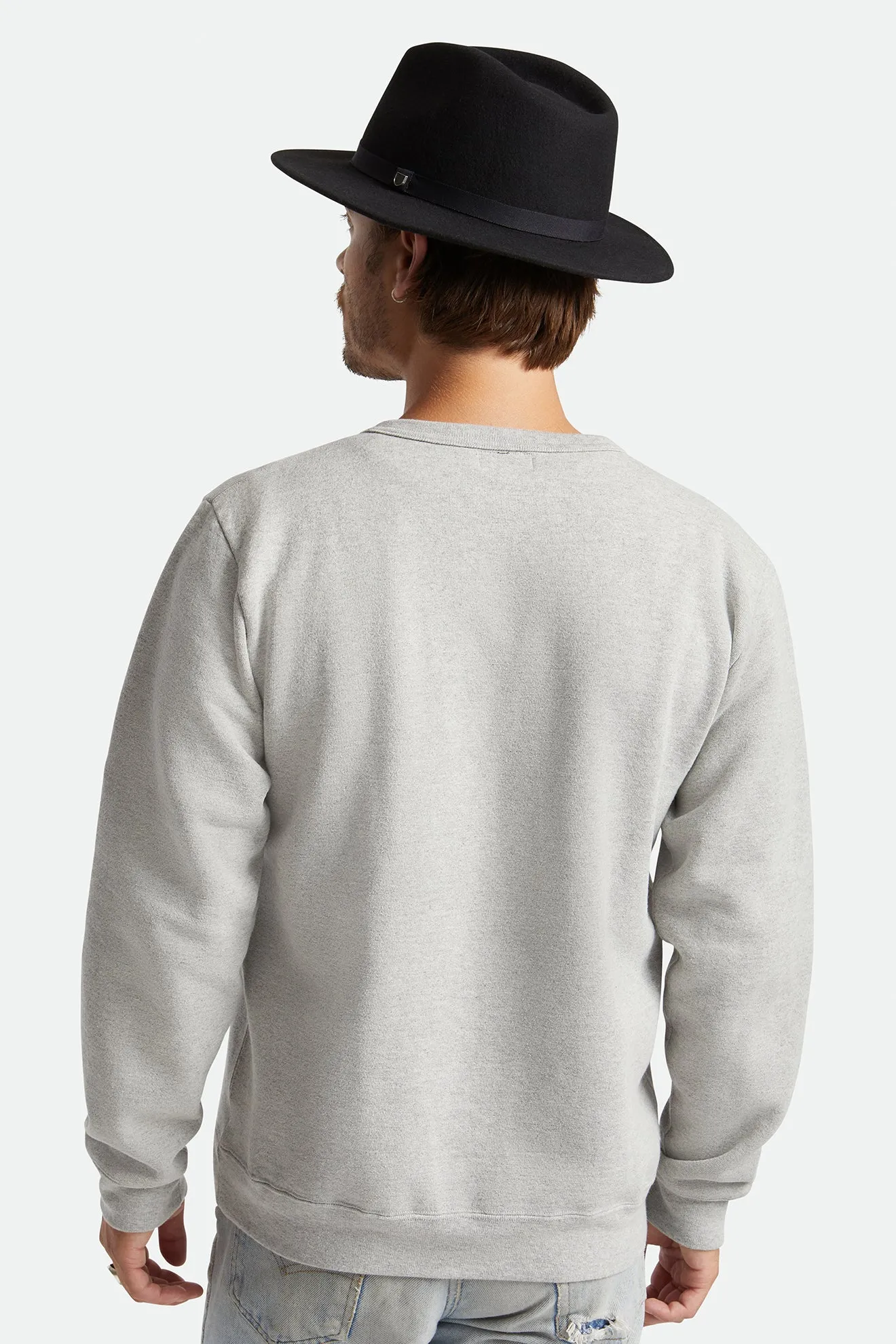 Messer Packable Fedora - Black/Black