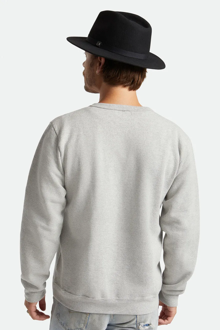 Messer Packable Fedora - Black/Black