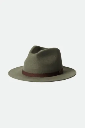 Messer Packable Fedora - Light Moss