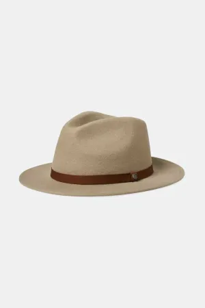 Messer Packable Fedora - Timberwolf/Light Brown