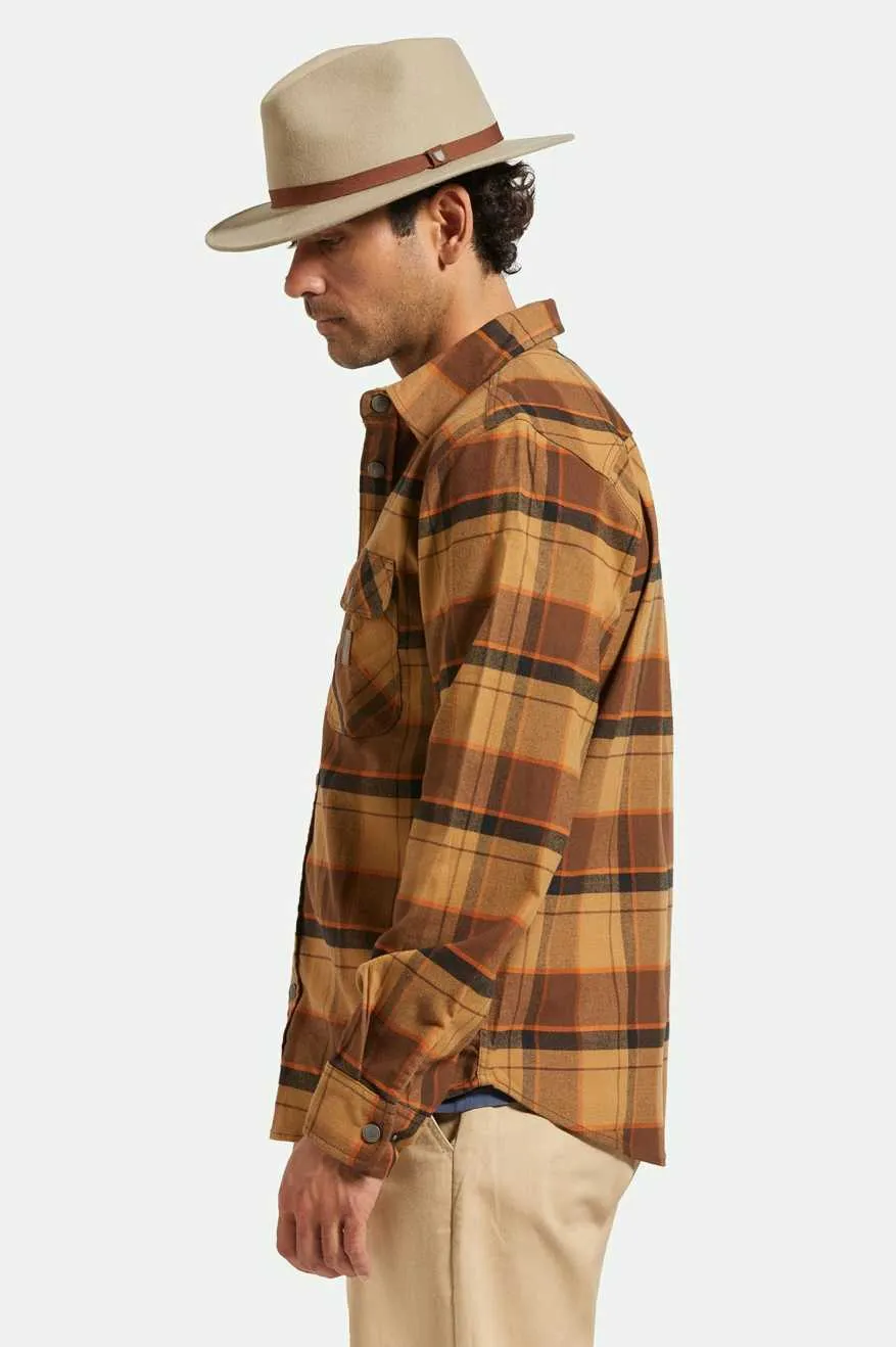 Messer Packable Fedora - Timberwolf/Light Brown