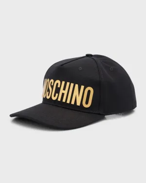 Moschino Men's Cappello Logo 5 Panel Baseball Cap