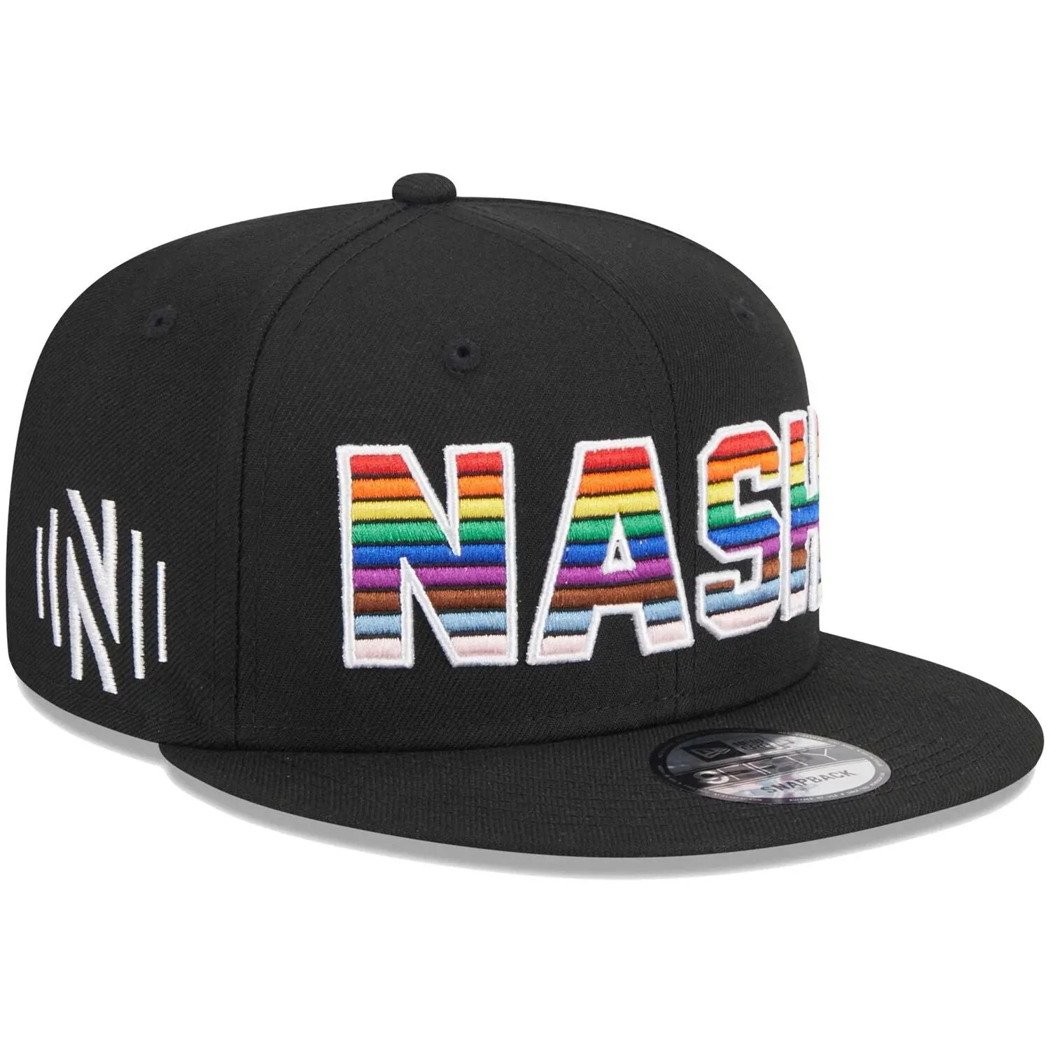 New Era Nashville SC Pride 9FIFTY Snapback Men's Black Cap