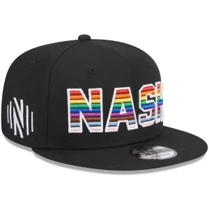 New Era Nashville SC Pride 9FIFTY Snapback Men's Black Cap
