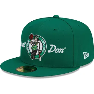 New Era x Just Don Kelly Green Boston Celtics 59FIFTY Men's Fitted Hat