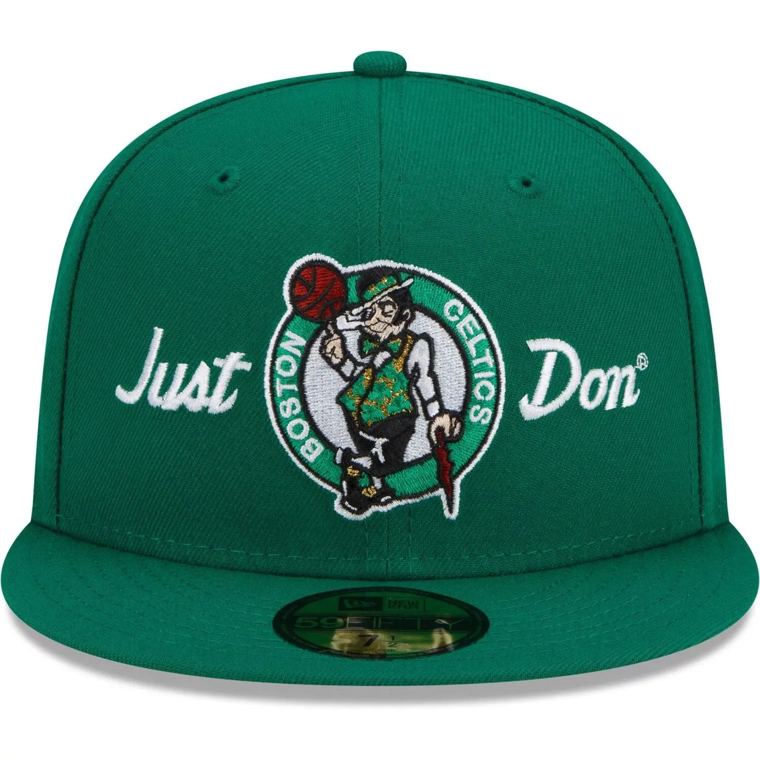 New Era x Just Don Kelly Green Boston Celtics 59FIFTY Men's Fitted Hat