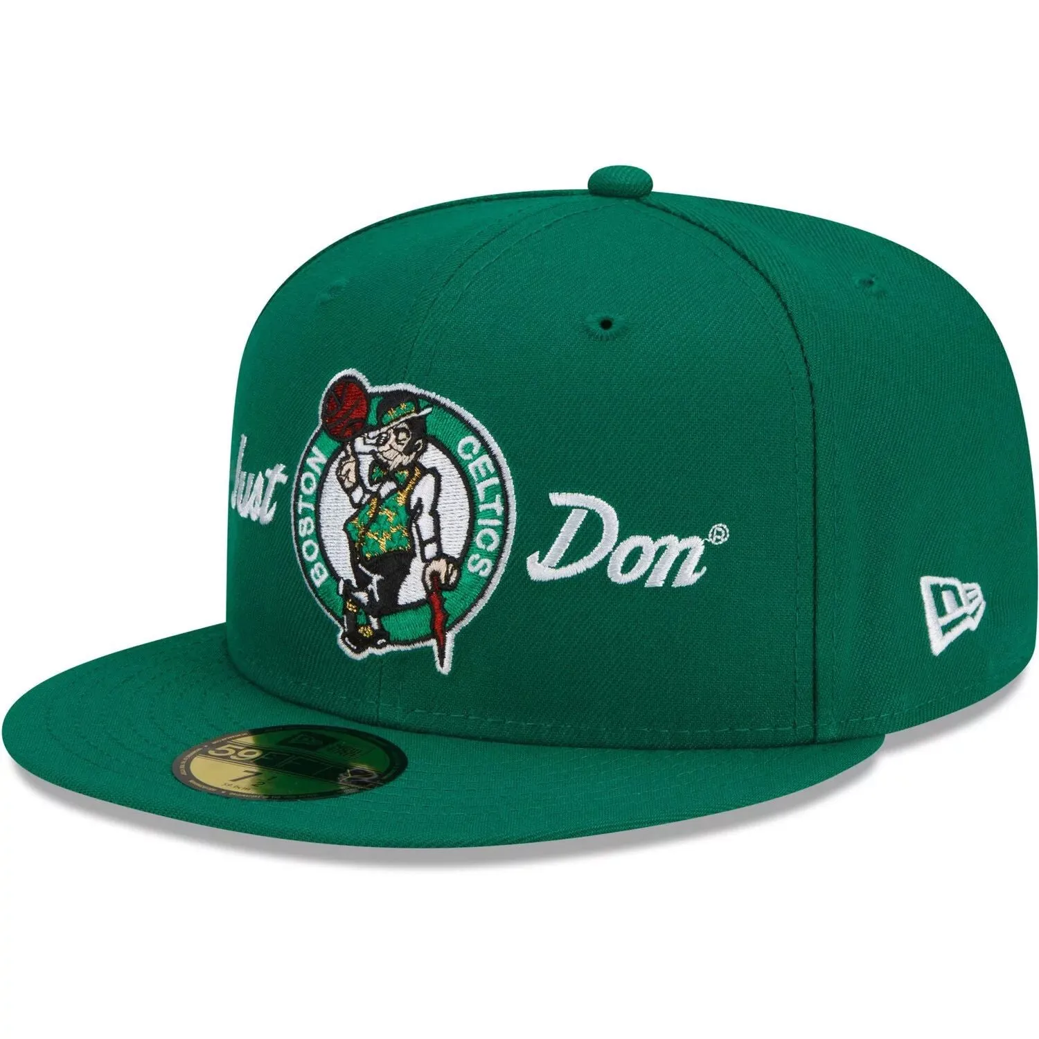 New Era x Just Don Kelly Green Boston Celtics 59FIFTY Men's Fitted Hat