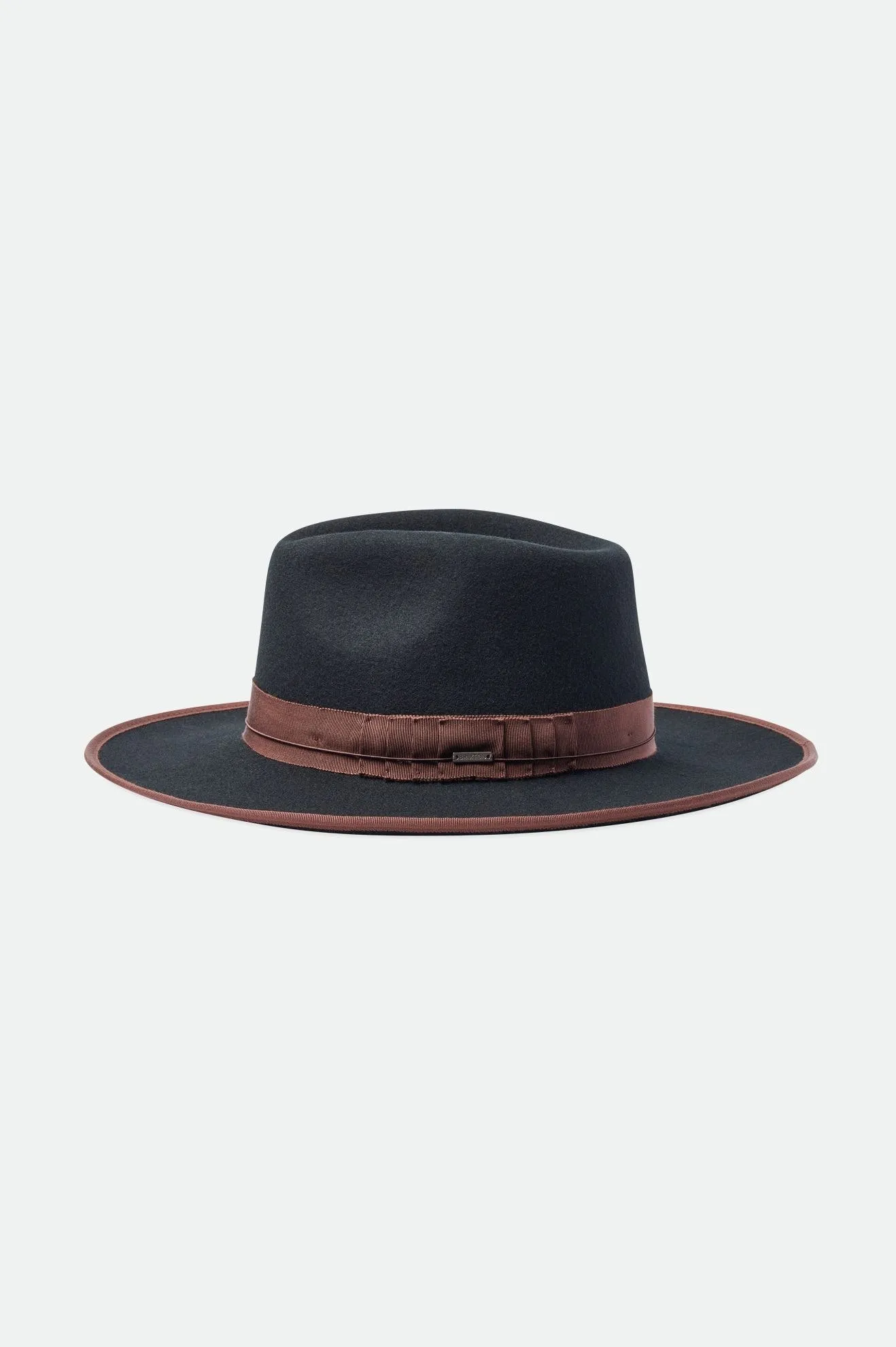 Reno Fedora - Black/Brown
