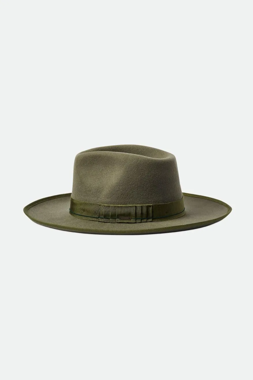 Reno Fedora - Olive Surplus
