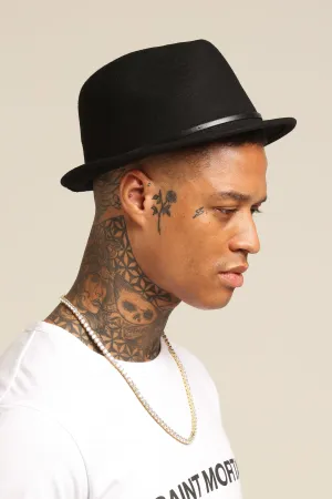 Saint Morta Patron Fedora Black