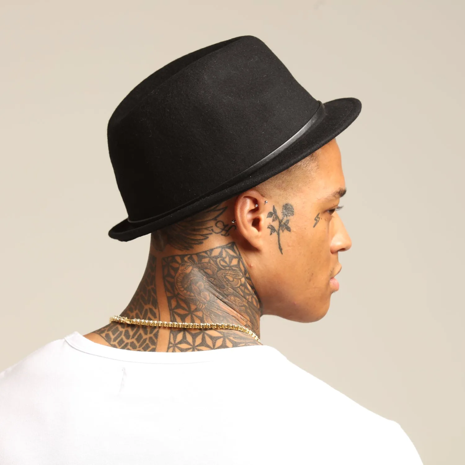 Saint Morta Patron Fedora Black