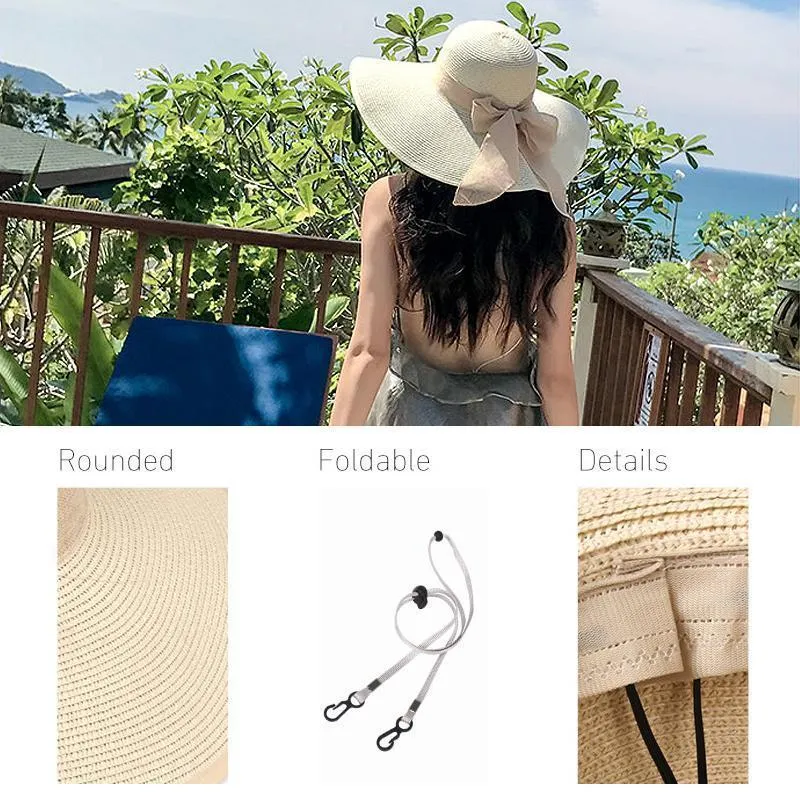 Summer Beach Wide Brim Sun Hats, UPF 50 