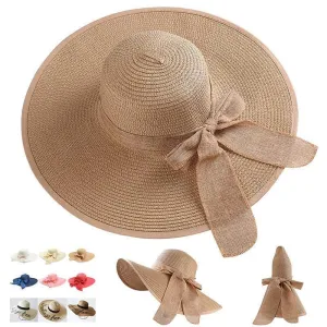 Summer Beach Wide Brim Sun Hats, UPF 50 