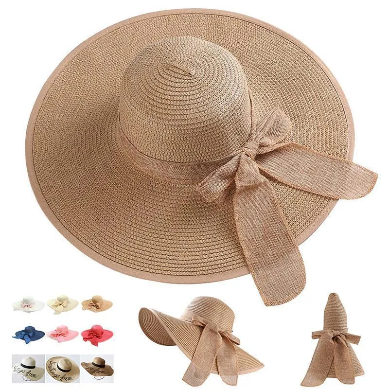Summer Beach Wide Brim Sun Hats, UPF 50 