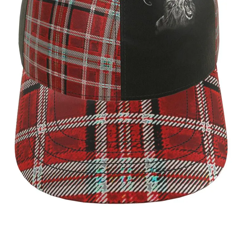 TRP Twisted Patterns 06: Digital Plaid 01-05A Designer Baseball Cap