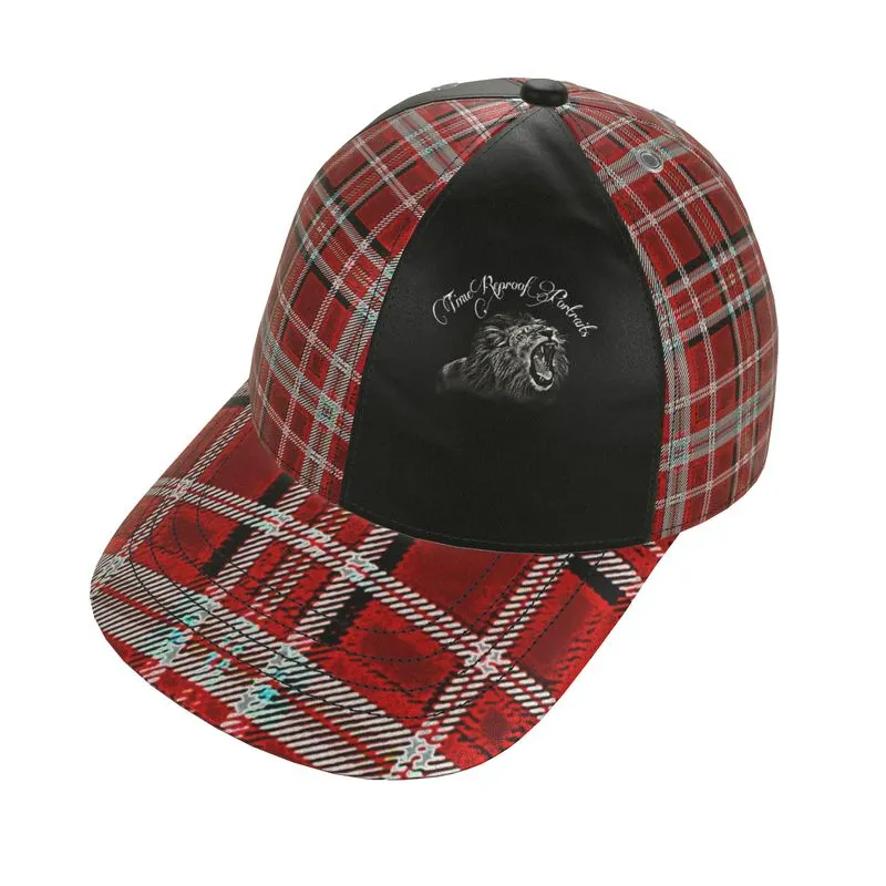 TRP Twisted Patterns 06: Digital Plaid 01-05A Designer Baseball Cap