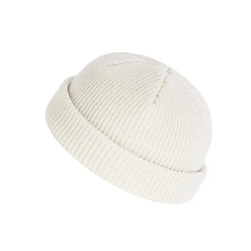USN WATCH CAP 80% Wool WW2 Replica Winter Warm Knit Thick Cap Vintage Military Outdoor Hat